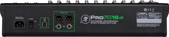 Mackie profx16v3 detras